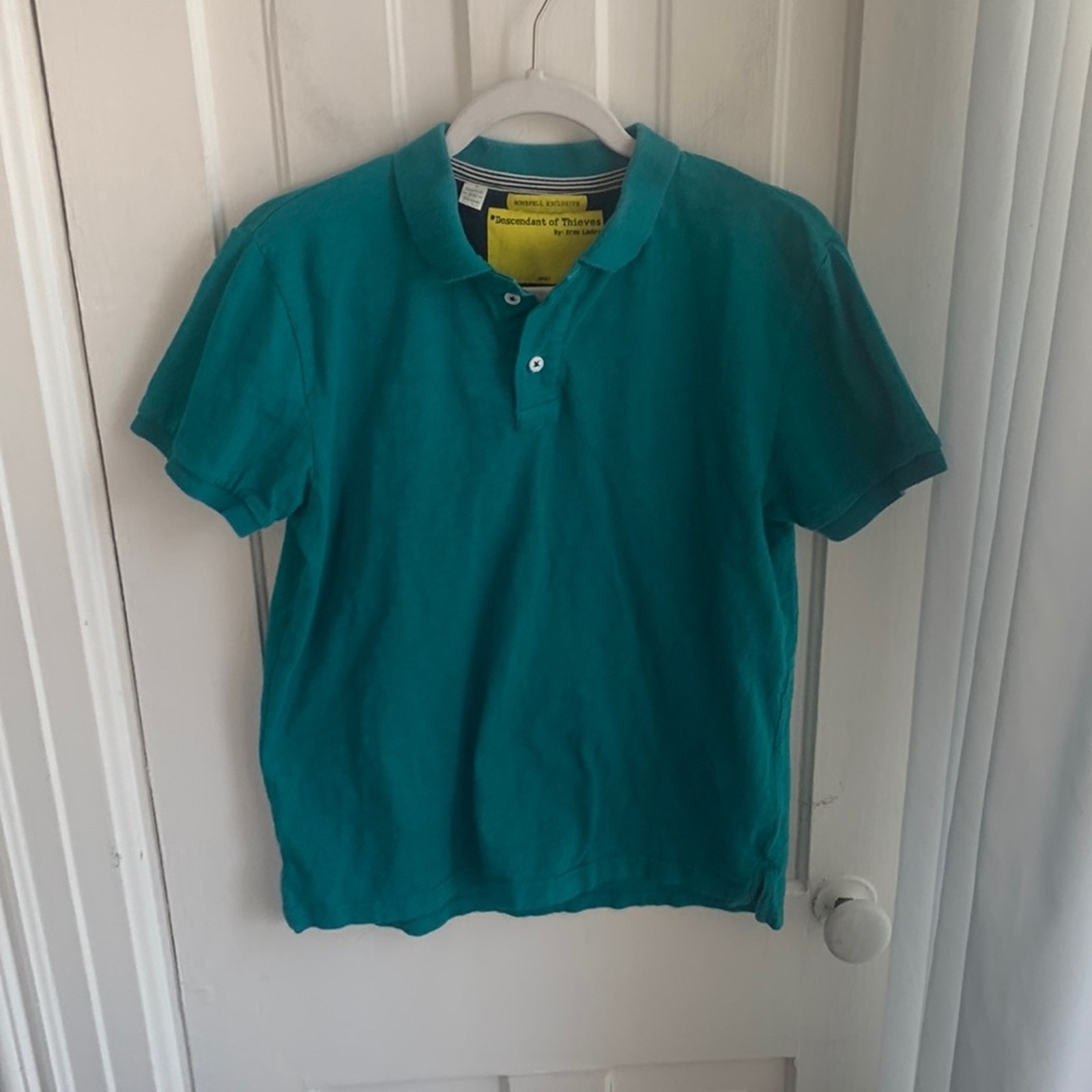 Descendant Of Thieves Limited Edition Turquoise Polo Shirt